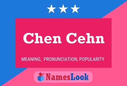 Affiche de nom Chen Cehn