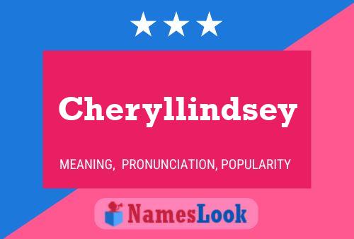 Affiche de nom Cheryllindsey