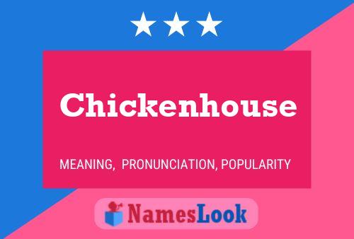 Affiche de nom Chickenhouse