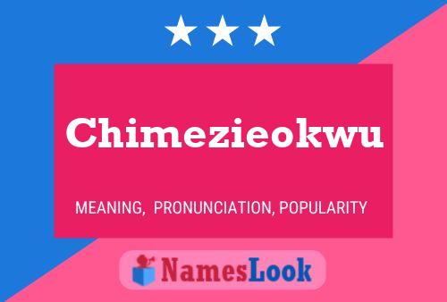 Affiche de nom Chimezieokwu