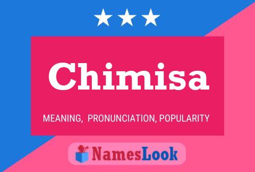 Affiche de nom Chimisa