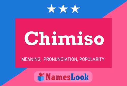 Affiche de nom Chimiso