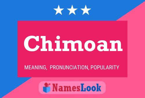 Affiche de nom Chimoan