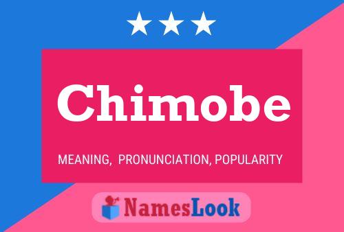 Affiche de nom Chimobe