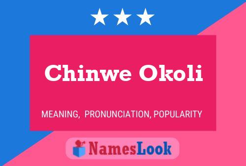 Affiche de nom Chinwe Okoli