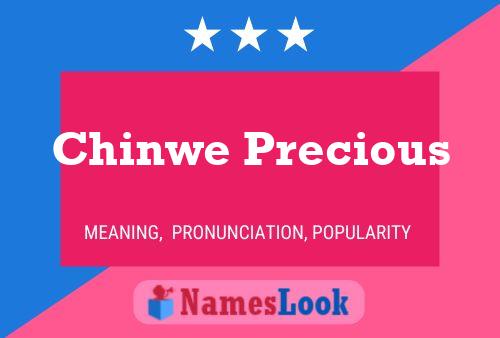 Affiche de nom Chinwe Precious