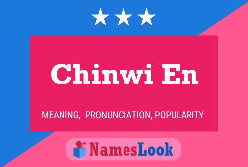 Affiche de nom Chinwi En