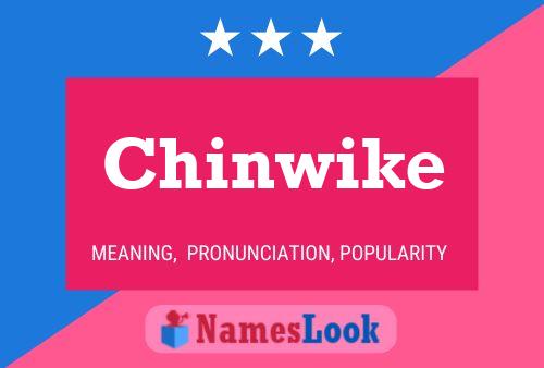 Affiche de nom Chinwike