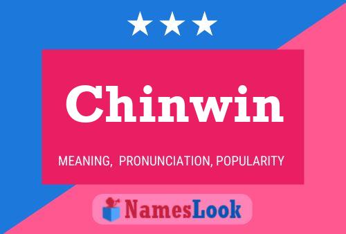 Affiche de nom Chinwin