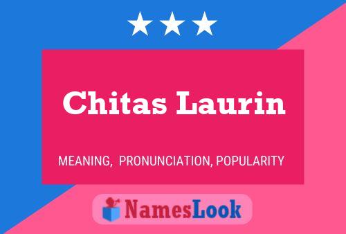 Affiche de nom Chitas Laurin