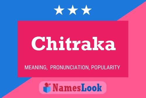 Affiche de nom Chitraka