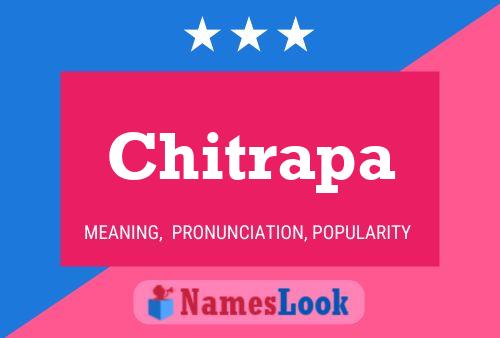 Affiche de nom Chitrapa