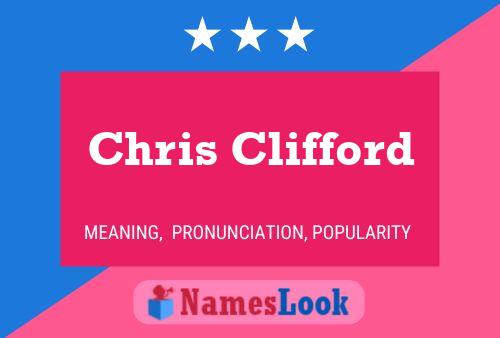 Affiche de nom Chris Clifford