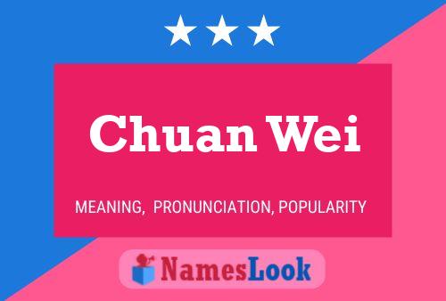 Affiche de nom Chuan Wei