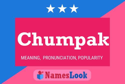 Affiche de nom Chumpak