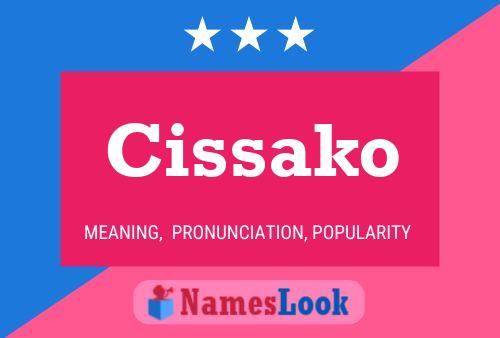 Affiche de nom Cissako