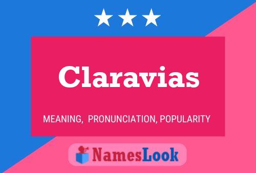 Affiche de nom Claravias