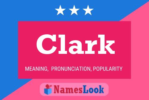 Affiche de nom Clark