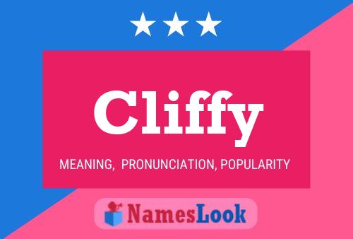 Affiche de nom Cliffy