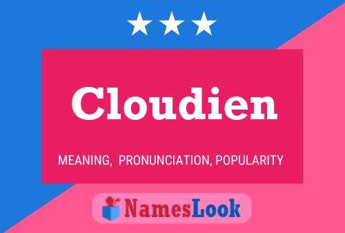 Affiche de nom Cloudien