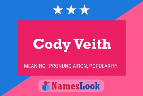 Affiche de nom Cody Veith