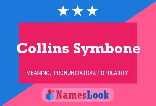 Affiche de nom Collins Symbone