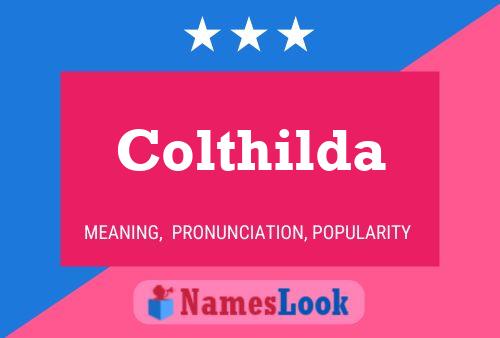 Affiche de nom Colthilda