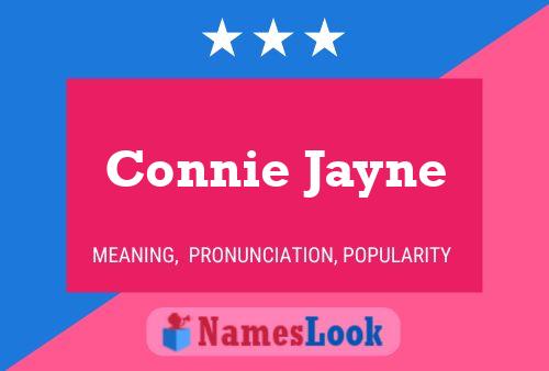 Affiche de nom Connie Jayne