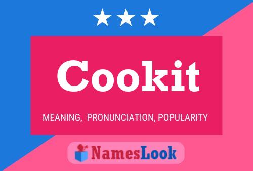 Affiche de nom Cookit