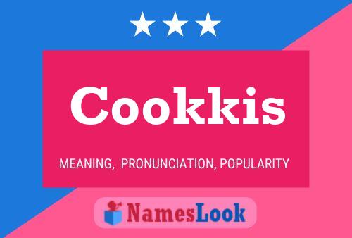 Affiche de nom Cookkis