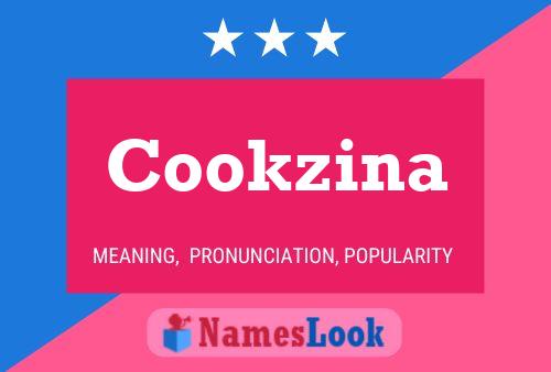 Affiche de nom Cookzina