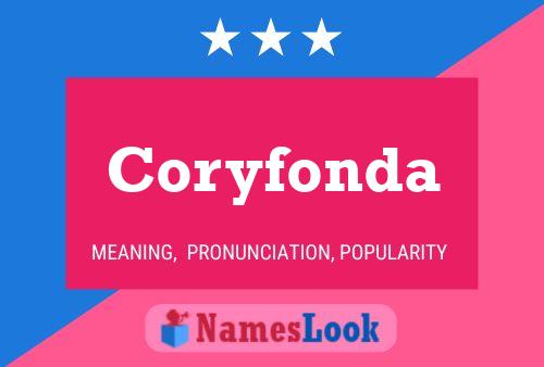 Affiche de nom Coryfonda