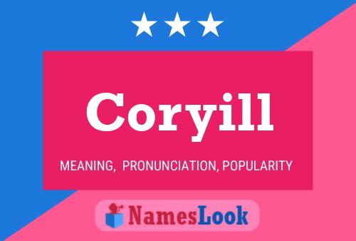 Affiche de nom Coryill