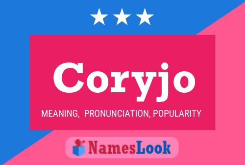 Affiche de nom Coryjo