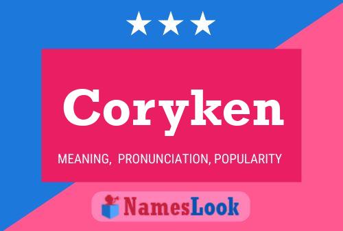 Affiche de nom Coryken