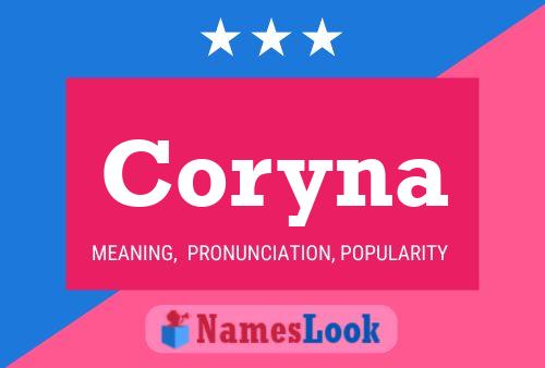 Affiche de nom Coryna