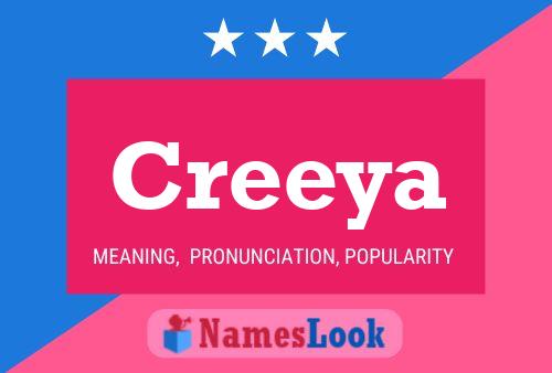 Affiche de nom Creeya