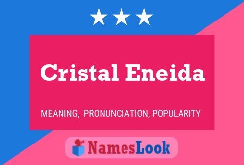 Affiche de nom Cristal Eneida