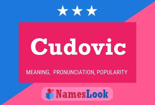 Affiche de nom Cudovic