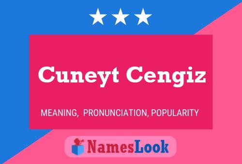 Affiche de nom Cuneyt Cengiz