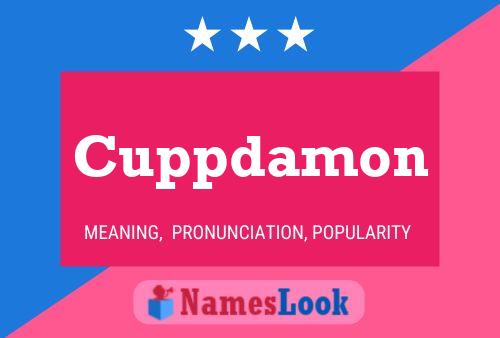 Affiche de nom Cuppdamon