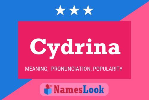 Affiche de nom Cydrina