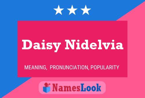 Affiche de nom Daisy Nidelvia