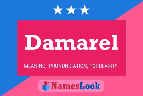 Affiche de nom Damarel