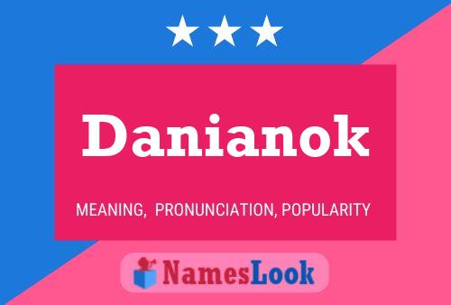 Affiche de nom Danianok