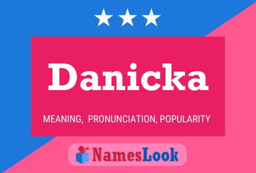 Affiche de nom Danicka