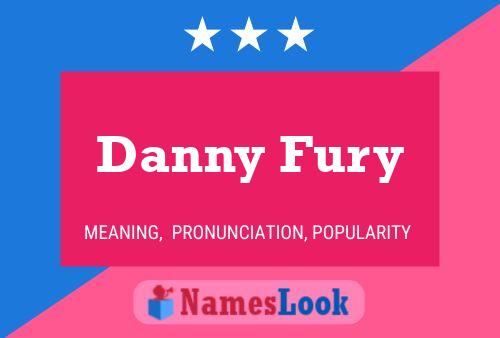 Affiche de nom Danny Fury