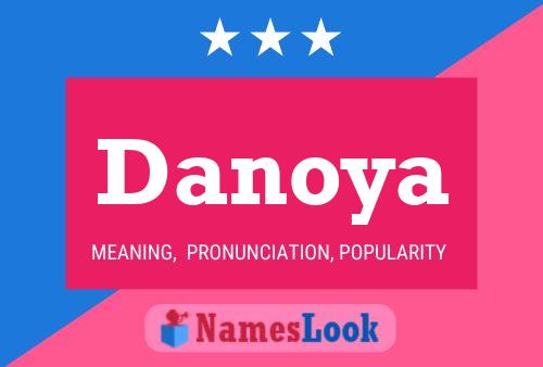 Affiche de nom Danoya