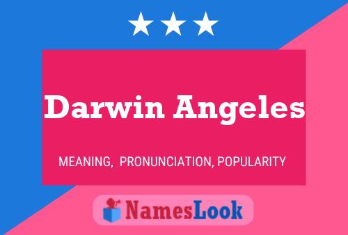 Affiche de nom Darwin Angeles