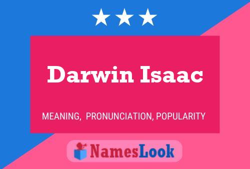 Affiche de nom Darwin Isaac